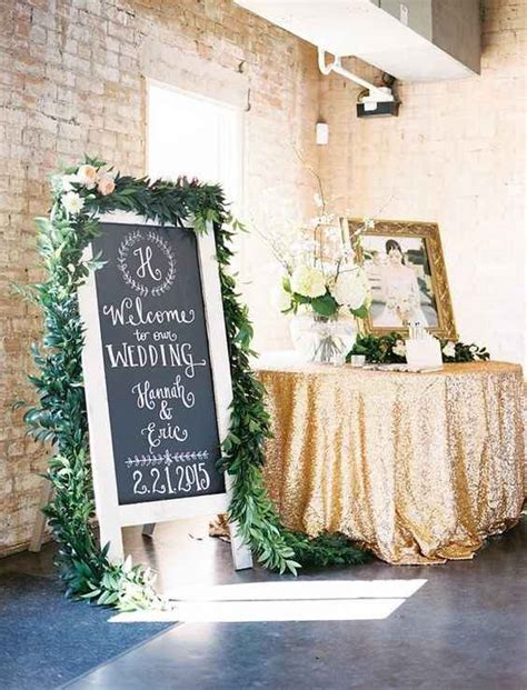 Wedding Welcome Table Ideas