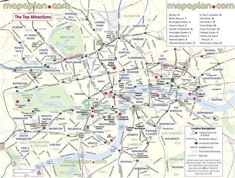 London Map City Sightseeing Highlights 3 Day Trip