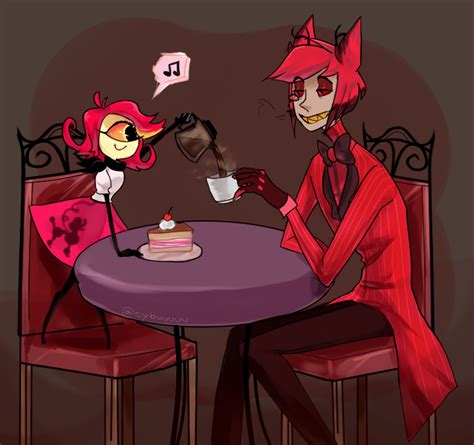 Pin By UwU On Alastor X Niffty Hotel Art Hazbin Hotel Art Charlie