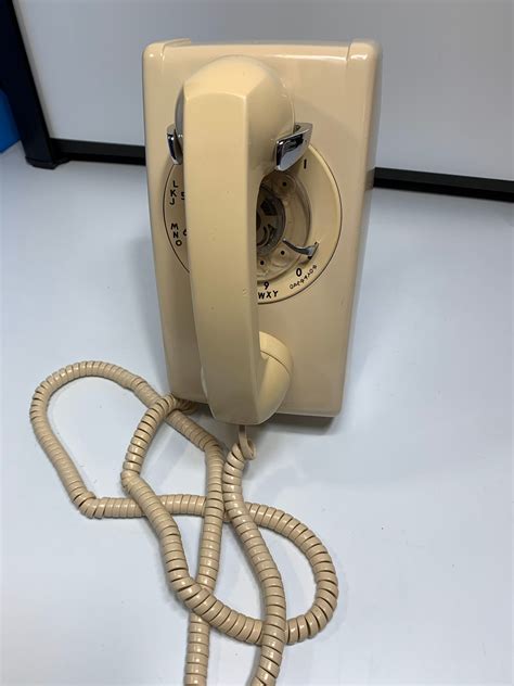 Vintage Bell System Western Electric Rotary Wall Phone Etsy Vintage