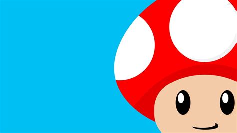 69 Mario Mushroom Wallpaper