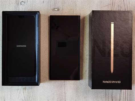 Unboxing Av Samsung Galaxy Note 20 Ultra 5g