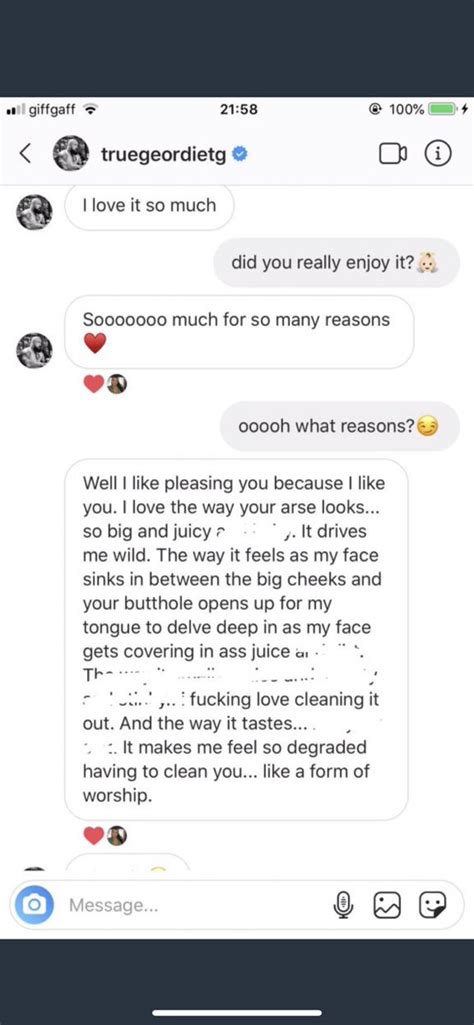 true geordie responds after leak of humiliating x rated instagram dms go viral