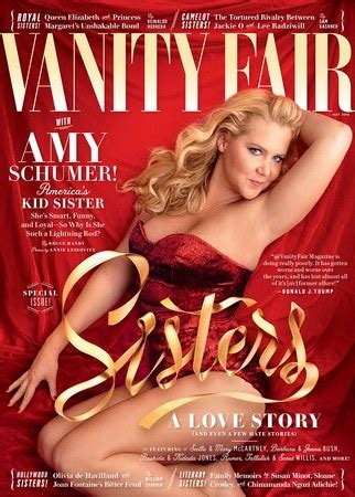 Amy Schumer Goes Glam For Vanity Fair Scandal Sheet