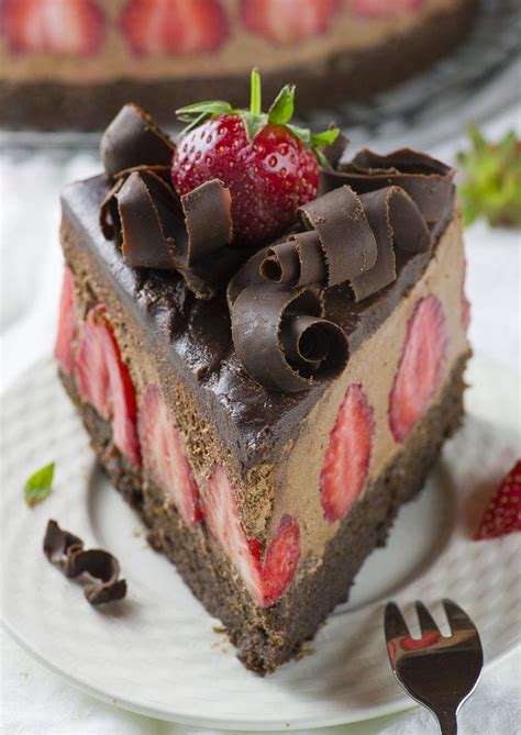 Strawberry Chocolate Cake Chocolate Dessert Recipes Omg Chocolate Desserts