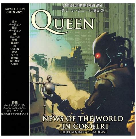 Queen News Of The World In Concert The Legendary Broadcast Limited
