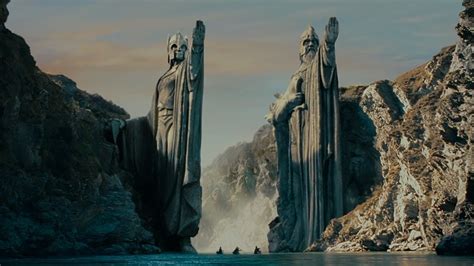 The Argonath Pillars Of The Kings Filming Locations