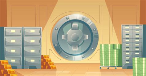 1500 Bank Vault Gold Illustrations Royalty Free Vector Graphics