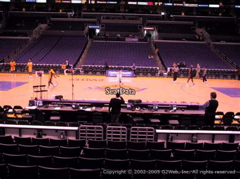 Seat View From Section 101 At Staples Center Los Angeles Lakers