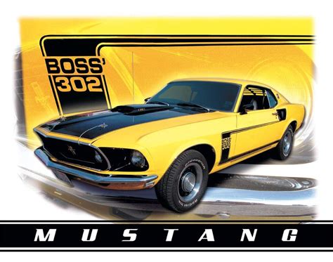 Ford Mustang Boss 302 Desperate Enterprises