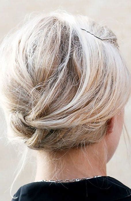 40 Easy Updos For Short Hair In 2024 The Trend Spotter