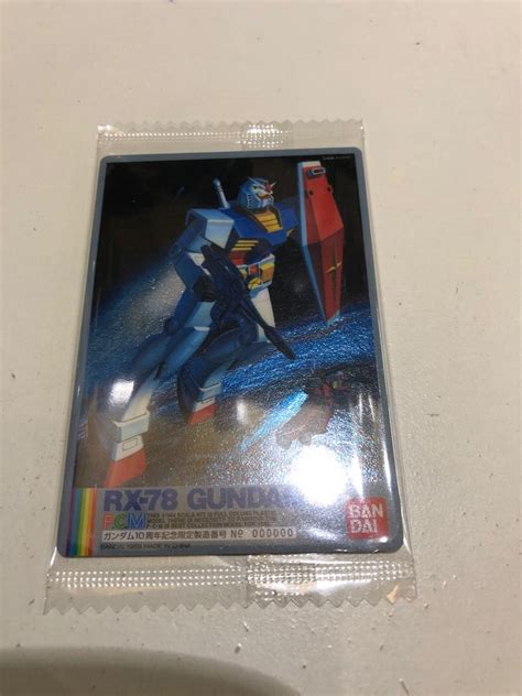 高達餅卡 高達 餅卡 元祖高達 RX 78 Gundam Rx78 興趣及遊戲 玩具 遊戲類 Carousell