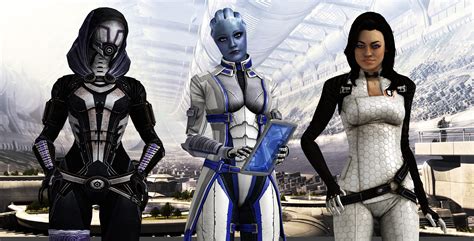 Tali Liara Or Miranda By Xkalipso On DeviantArt Mass Effect Characters Mass Effect
