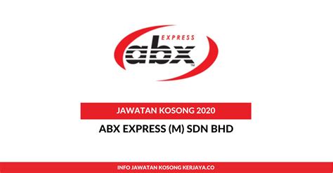 Sell goodsfedex world service centers fedex stations customer service. Jawatan Kosong Terkini ABX Express (M) Sdn Bhd • Kerja ...