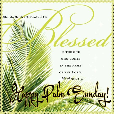 Blessed Happy Palm Sunday Pictures Photos And Images For