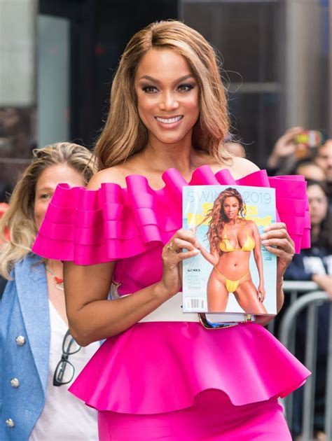 Tyra Banks Covers Sports Illustrated Swim Issue