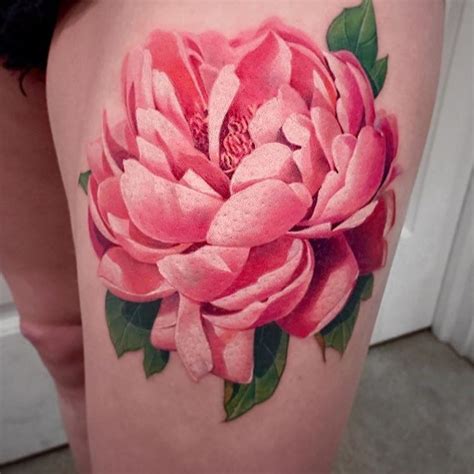 Peony Tattoo By Sosoink In 2023 Beautiful Flower Tattoos Peony
