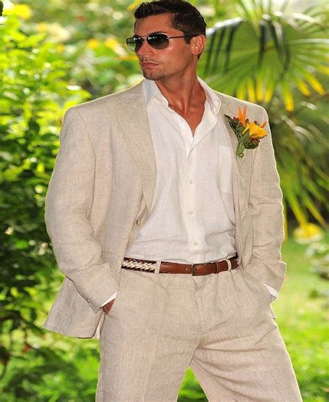 Linen Wedding Suit Wedding Suits Men Grey Beach Wedding Suits Trendy
