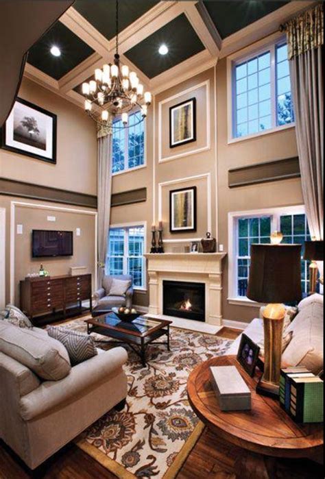 68 Best Two Story Rooms Images On Pinterest Living Room Interior