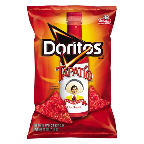 Hi Doritos Tapatio Flavored Tortilla Chips 3125 Oz Bag