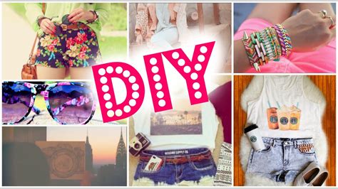 Diy Make Your Own Clothes For Summer Youtube
