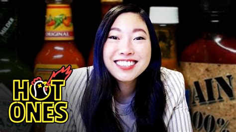 Awkwafina Gets Hot And Cold While Eating Spicy Wings Hot Ones