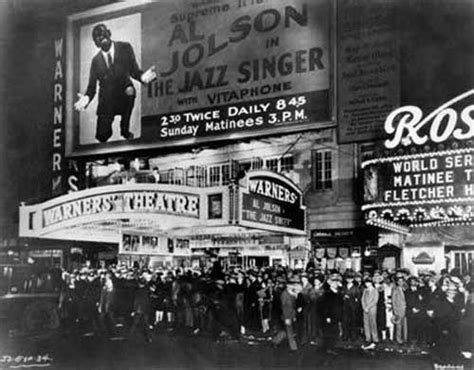 All That Jazz Cinema History At Broadway And 52nd 1927 The Bowery