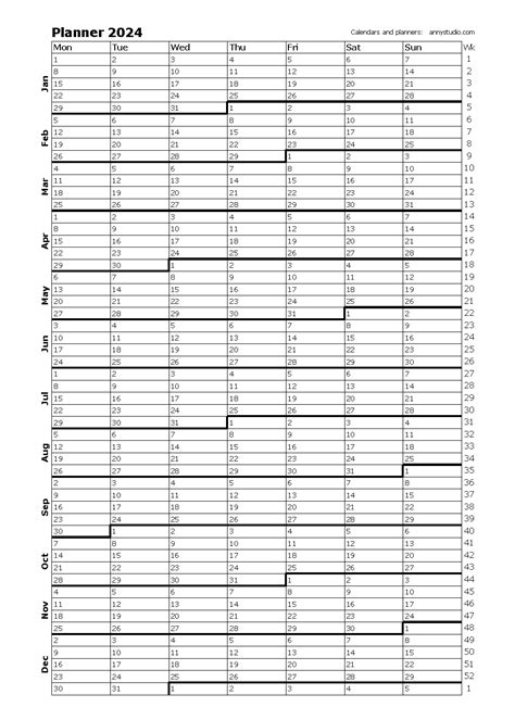 Free Printable Calendars And Planners 2024 2025 And 2026