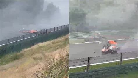 Video Horror Crash At Spa Francorchamps During Regional Europe