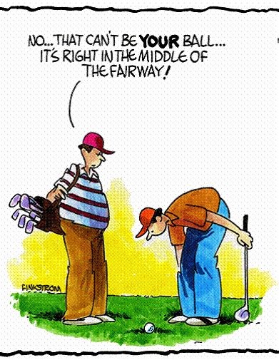 Top 10 Golf Cartoon Humor From Finkstrom Golfeneur