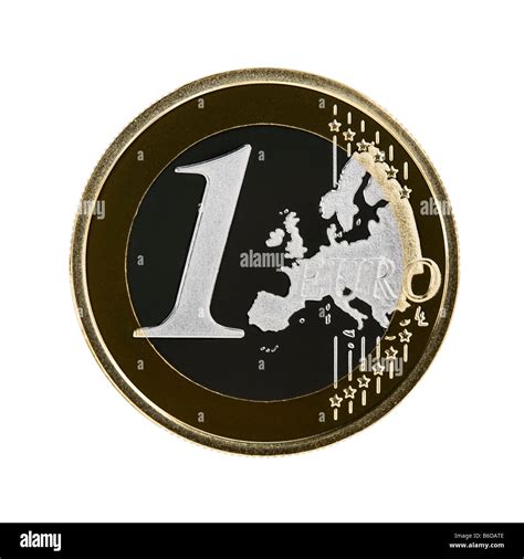 1 Euro Coin Stock Photo Alamy