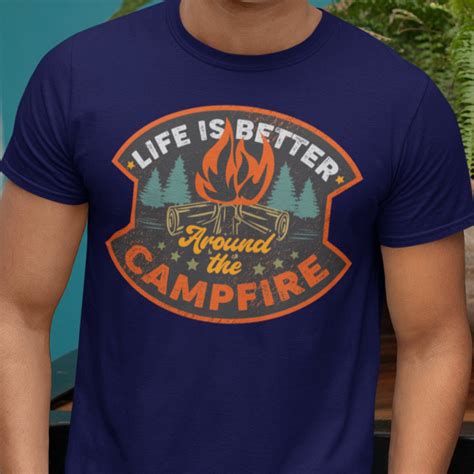 Camping Tshirts Outdoor Shirts Camping Shirt Für Männer Etsy