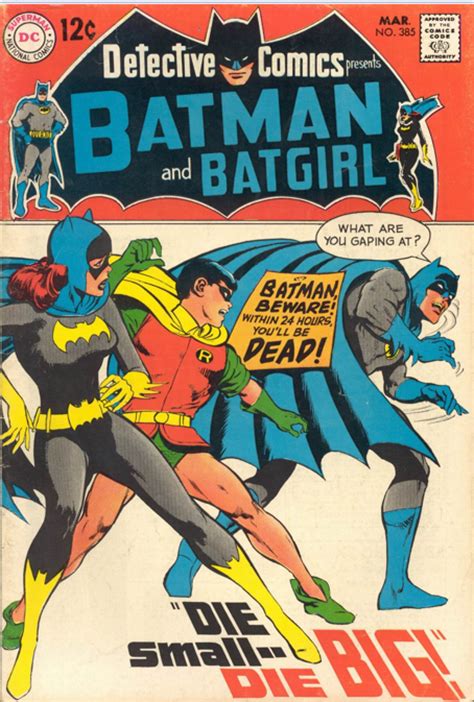 Detective 385 A Batman Impostor And Batgirl Gets