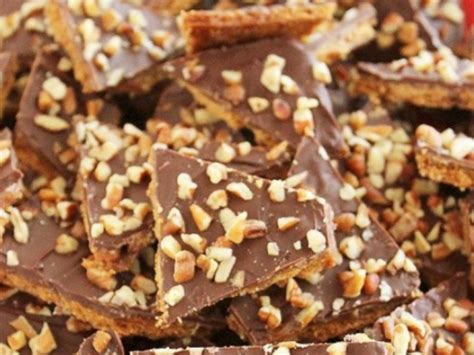 Healthy Recipes Chocolate Caramel Graham Crackers Recipe