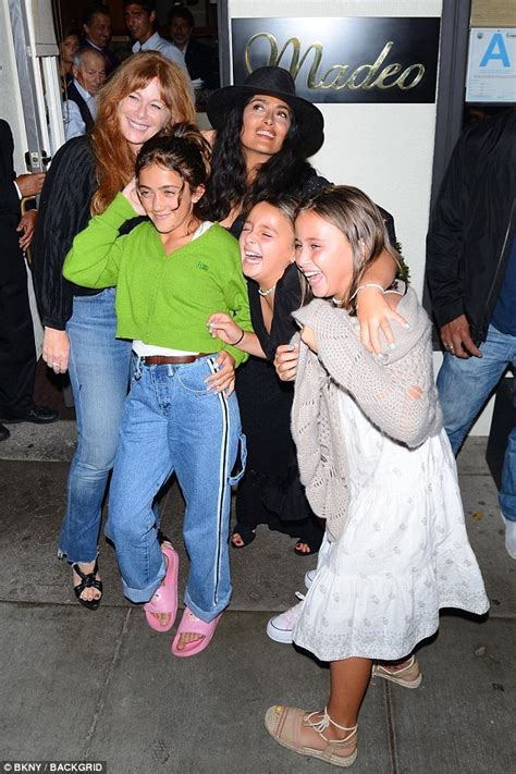 Hayek marked her daughter's 13th birthday by. Salma Hayek joins daughter Valentina and her friends at ...