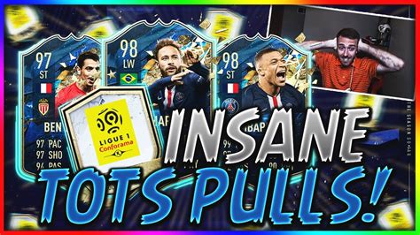 Insane Ligue 1 Tots Pack Opening Crazy Redlist Pack Luck Fifa 20 Ultimate Team Youtube