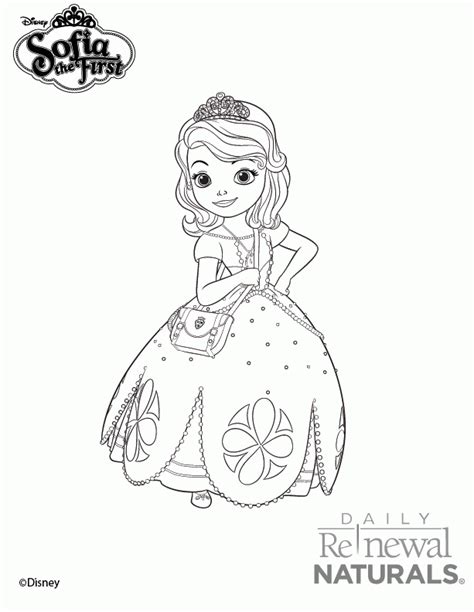 Sofia The First Coloring Pages To Print Coloring Home