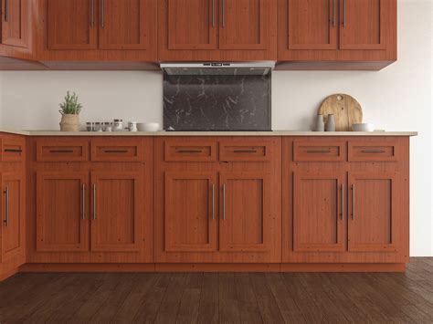 Cherry Kitchen Cabinets With Dark Wood Floors Floor Roma