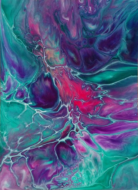 Maria Brookes Art Pouring Painting Acrylic Pouring Art Painting