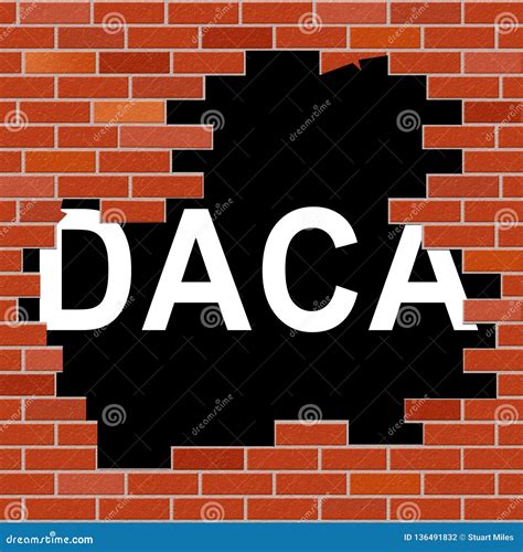 Daca Kids Dreamer Legislation For Us Immigration 2d Illustration