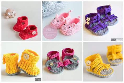 Zapatitos Tejidos A Crochet Para Bebe