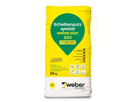 Weberstar 223 Aquabalance Šľachtená Minerálna Omietka Weber