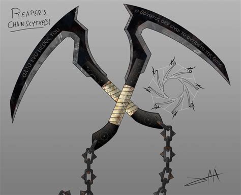 Reaper Chain Scythes By Anbukakashisensei On Deviantart