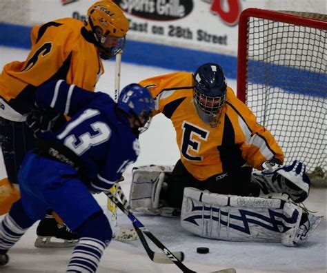 High School Hockey Roundup Jake Corettis Hat Trick Lifts East Grand