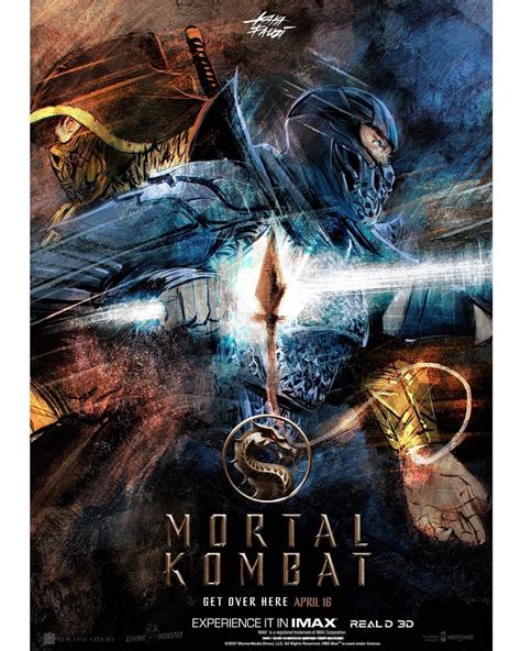 Mortal Kombat Movie Official Poster Wallpapers Wallpaper Cave