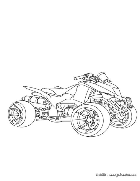 quad yamaha dessin