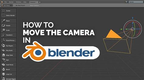 How To Move The Camera In Blender All Possible Ways