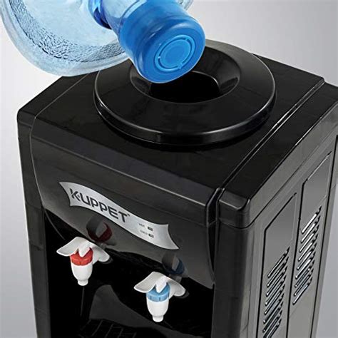 Kuppet Water Dispenser Top Loading Freestanding With Storage Cabinet