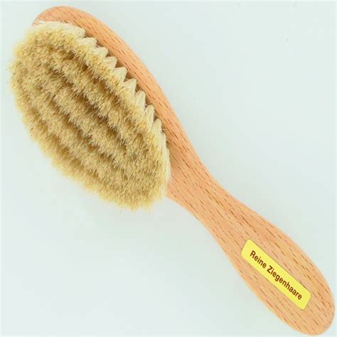 Newborn baby's hair is too delicate to use a regular brush. Forsters | Baby Hair Brush | Wooden Hair Brush |pravera