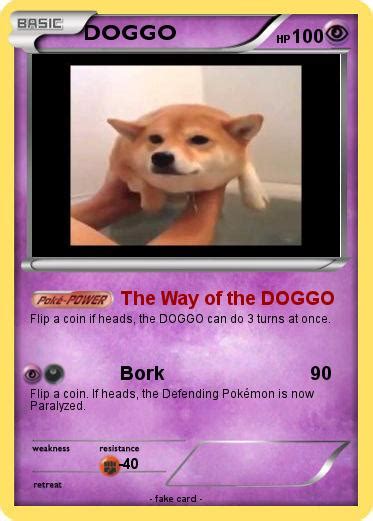 Pokémon Doggo 123 123 The Way Of The Doggo My Pokemon Card